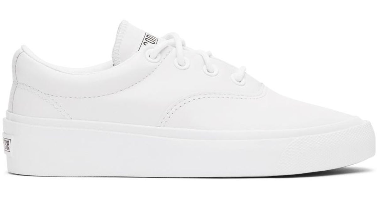 Converse White Skid Grip Cvo Sneakers for Men | Lyst