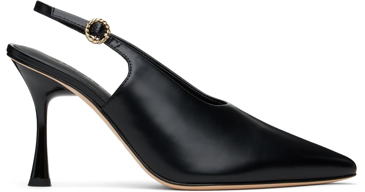 STUDIO AMELIA Halo 90 Heels in Black | Lyst