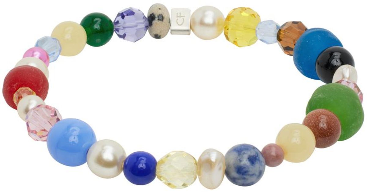 メンズ Camiel Fortgens マルチカラー ビーズブレスレット ブラック | Lyst