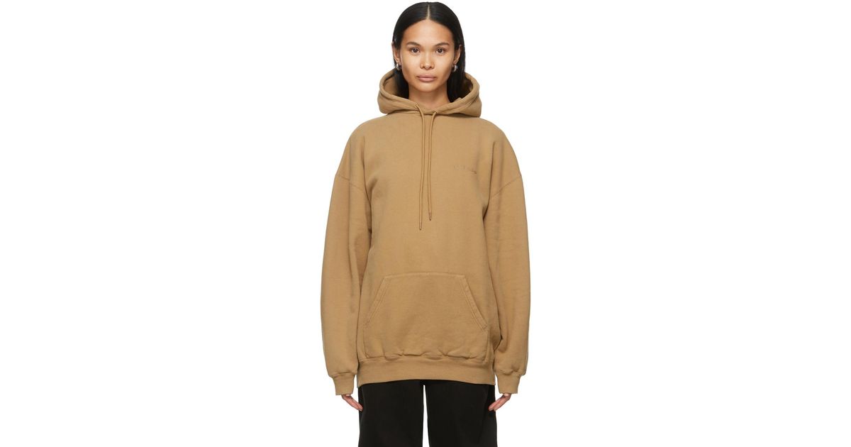 balenciaga tan sweater