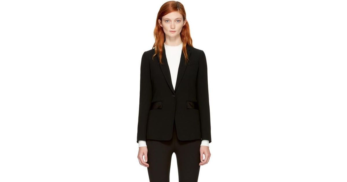 rag and bone windsor blazer black
