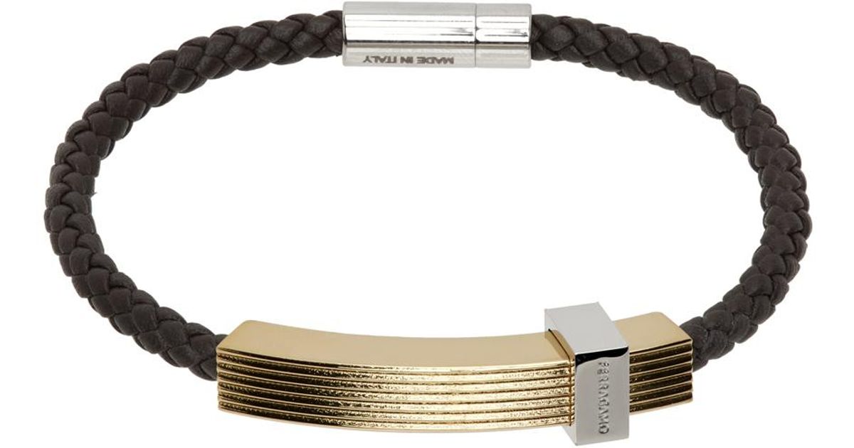 Ferragamo gold deals bracelet