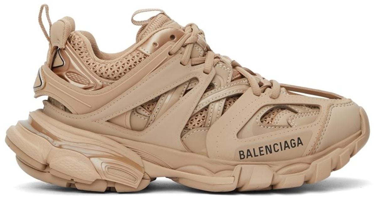 Balenciaga Track Sneakers in Natural Lyst Canada