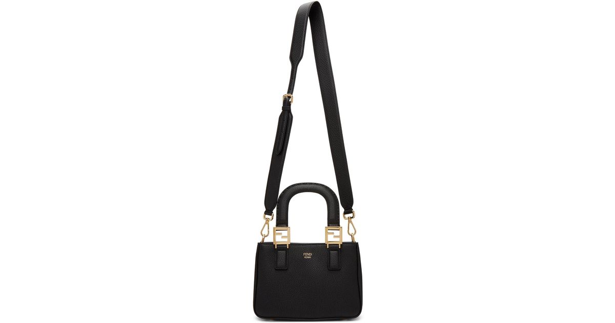 fendi small black bolsa