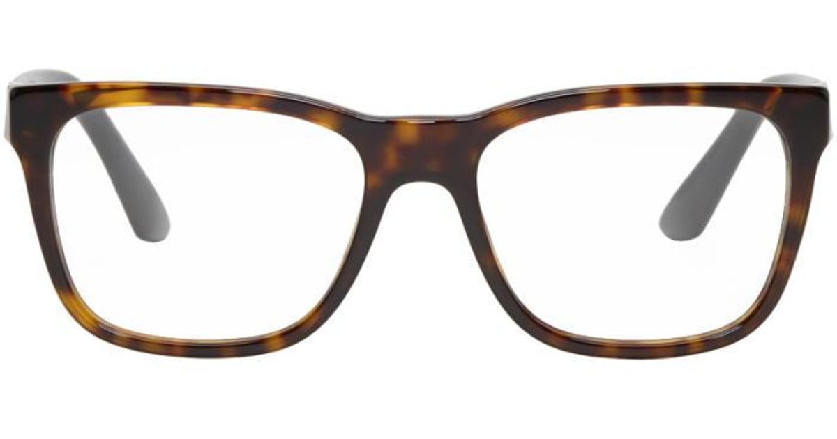 versace tortoise frames