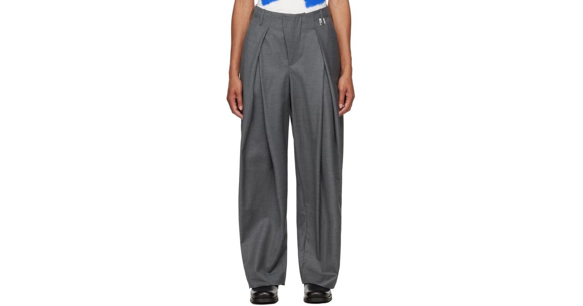 Adererror Vassi Trousers in Black | Lyst