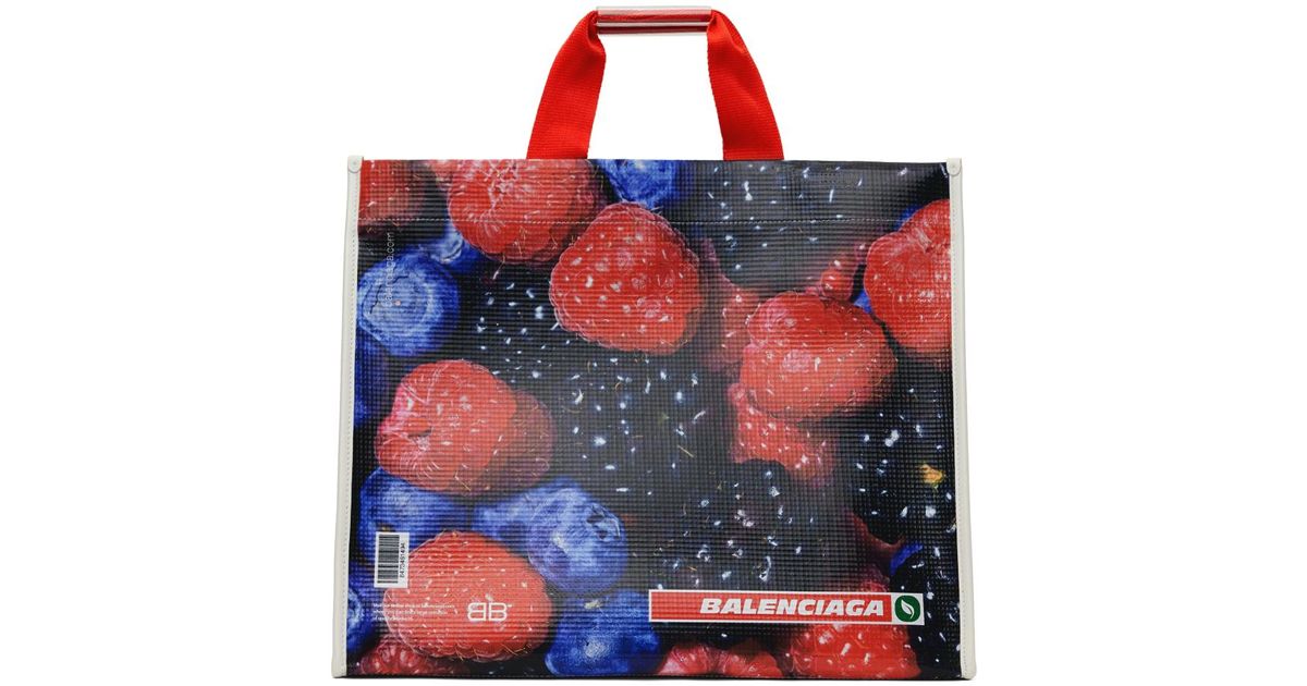 Balenciaga Antwerp Medium Tote in Red | Lyst