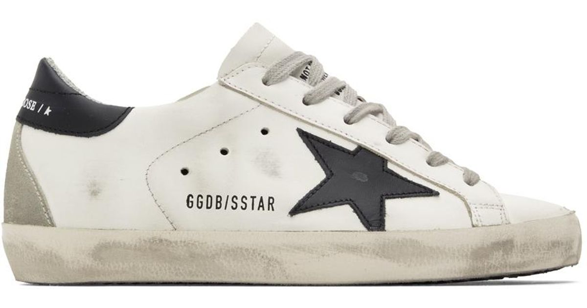 Golden Goose En Goose Ssense Exclusive Super-star Classic Sneakers in Black  | Lyst