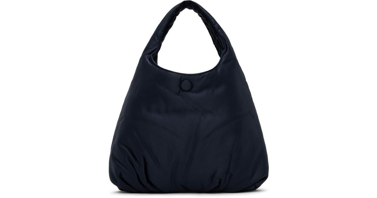 【AMOMENTO】23fw SILKY PADDED BAG Amomento Silky Padded Bag in Blue | Lyst Canada