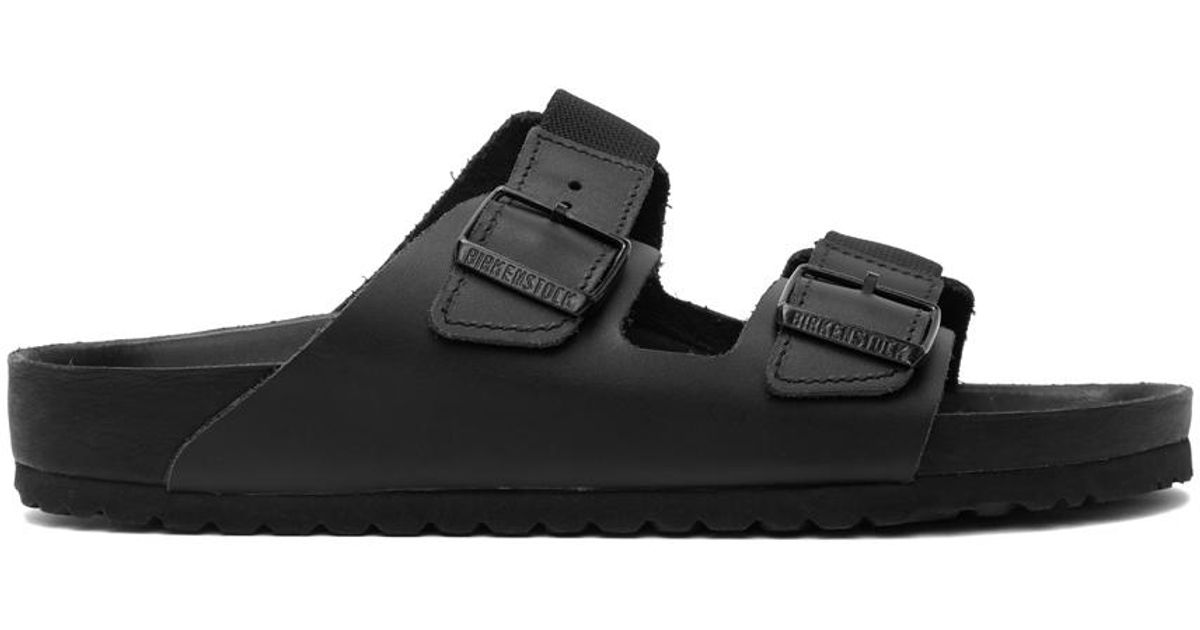 Random Identities Birkenstock Edition Leather Arizona Sandals in Black for  Men | Lyst