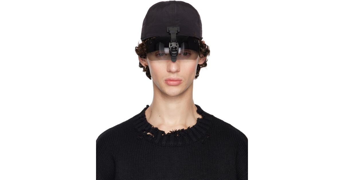 Innerraum C12 Visor Baseball Cap in Black for Men | Lyst Innerraum C12 Visor Baseball Cap in Black for Men | Lyst