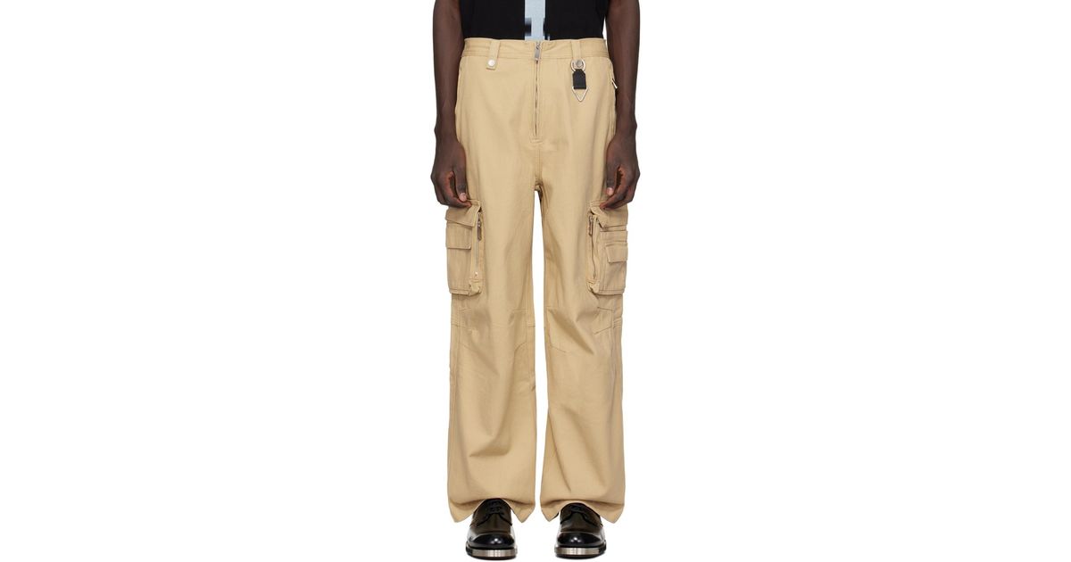 C2H4 Construction Cargo Pants in Natural for Men Lyst Canada