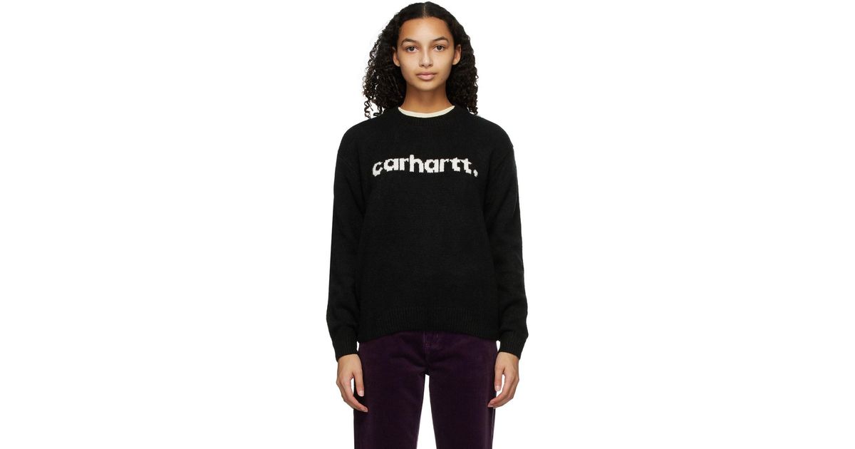 carhartt typeface sweater