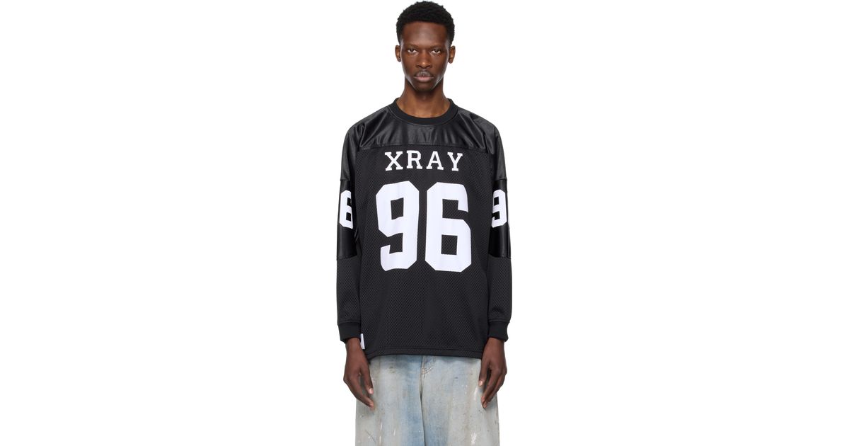 WTAPS 'Xray 96' Netminder Ls T-Shirt in Black for Men | Lyst UK