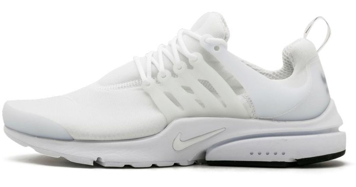 nike air presto essential black white