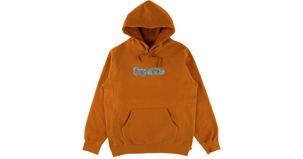 supreme gonz logo hoodie
