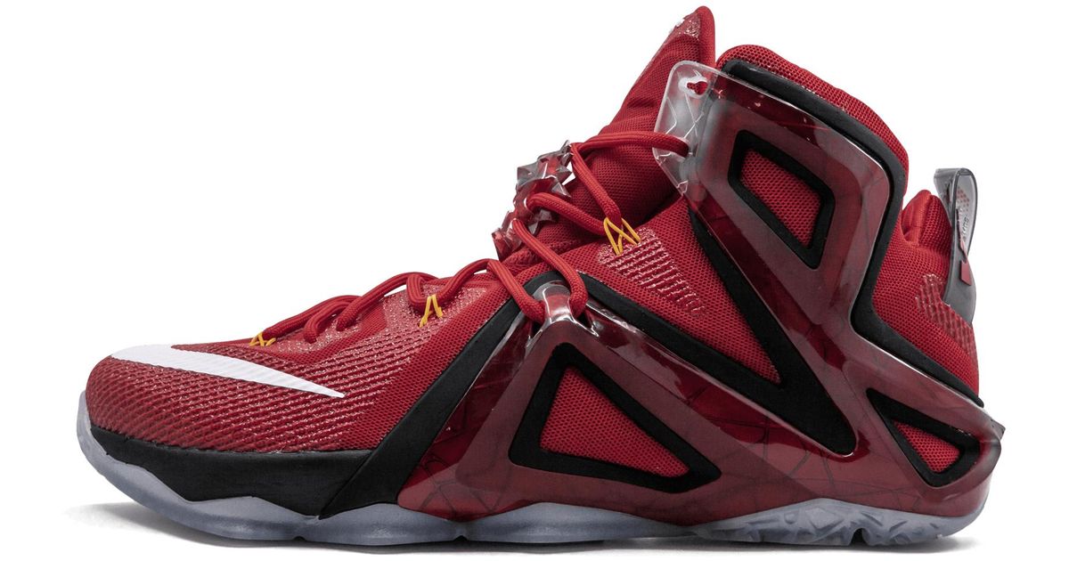lebron 12 elite red