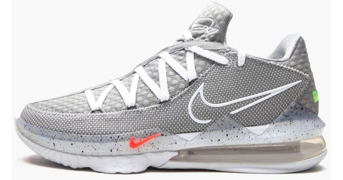 lebron xvii low grey