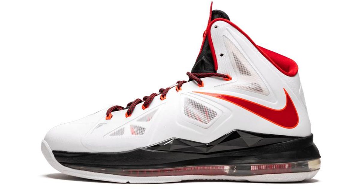 lebron 10 red and black