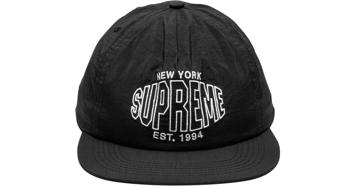 black supreme 5 panel