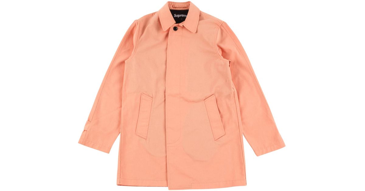 supreme long coat