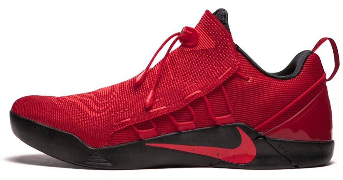 kobe ad shoes red