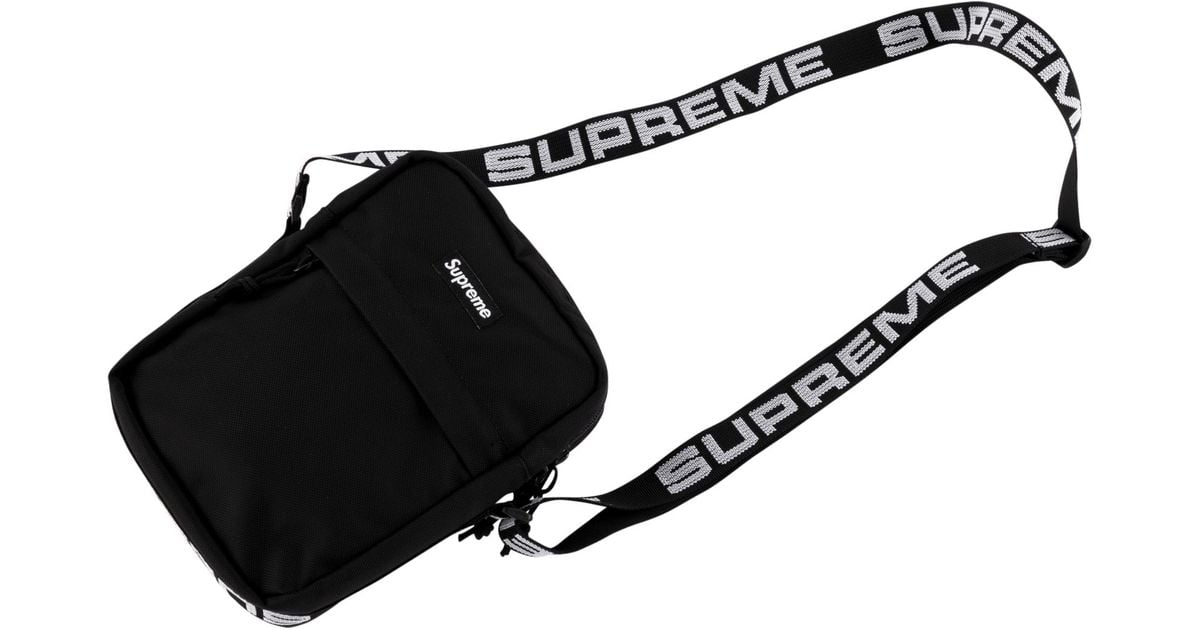 Supreme Shoulder Bag in Black for Men - Lyst