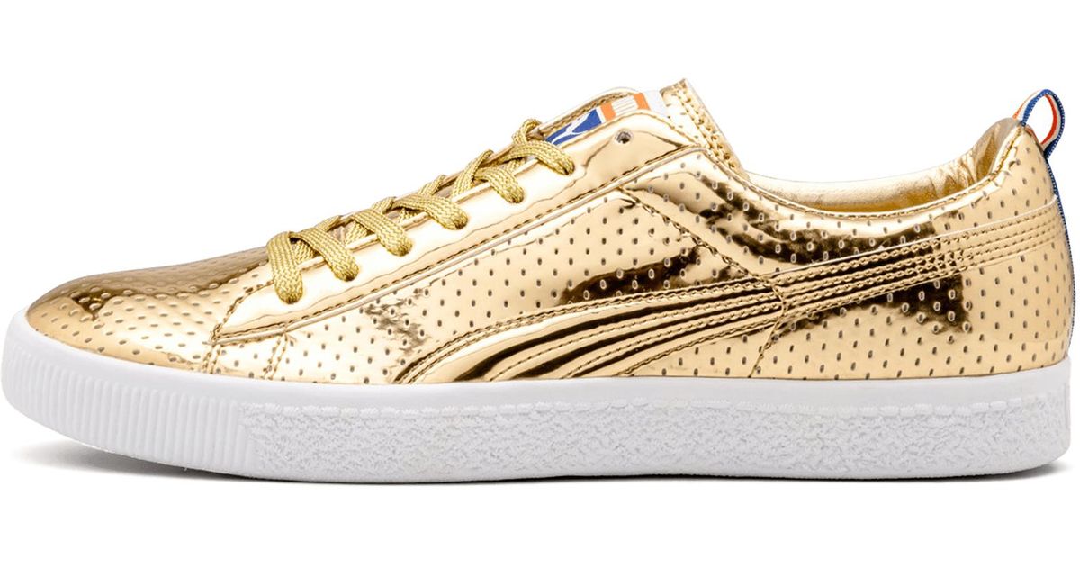 puma clyde gold for sale