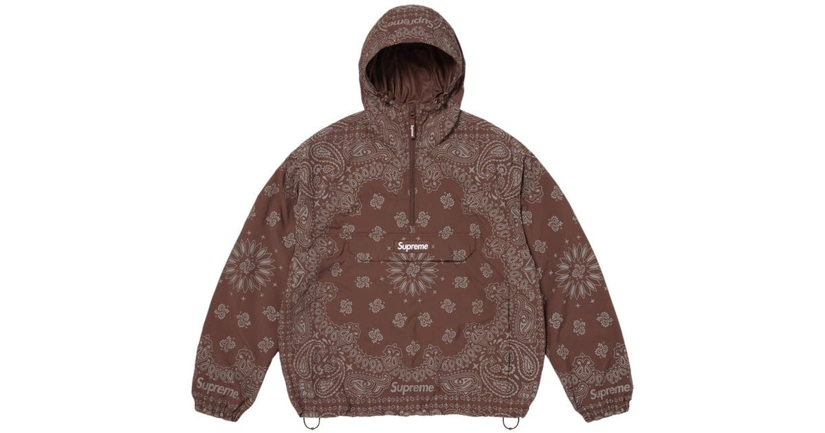 Supreme Reflective Bandana Anorak 