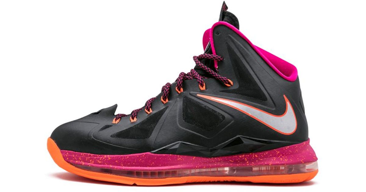 lebron 10 black and pink