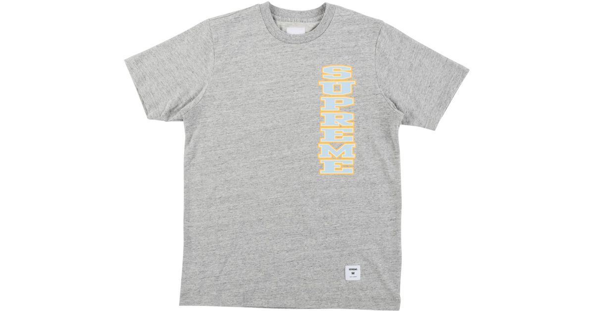 supreme vertical logo tee