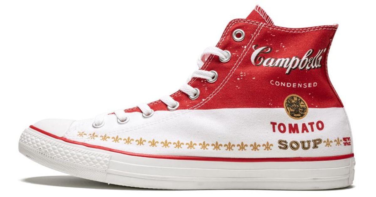 campbell's soup converse high tops