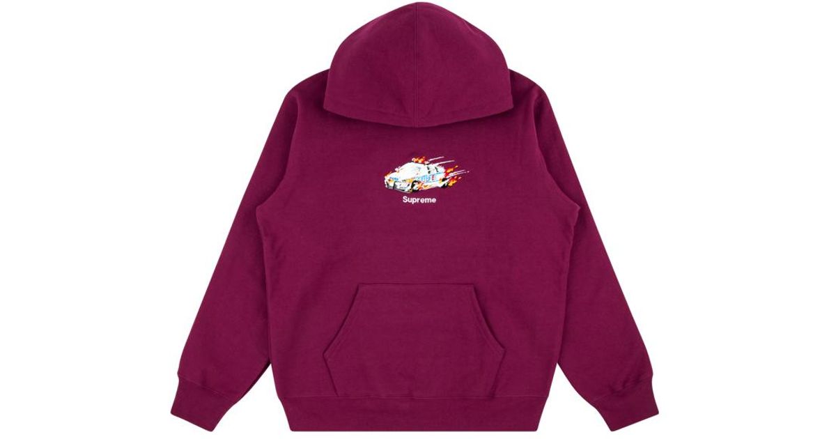 supreme cop car hoodie