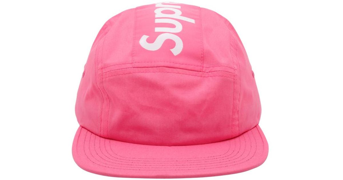 pink supreme hat