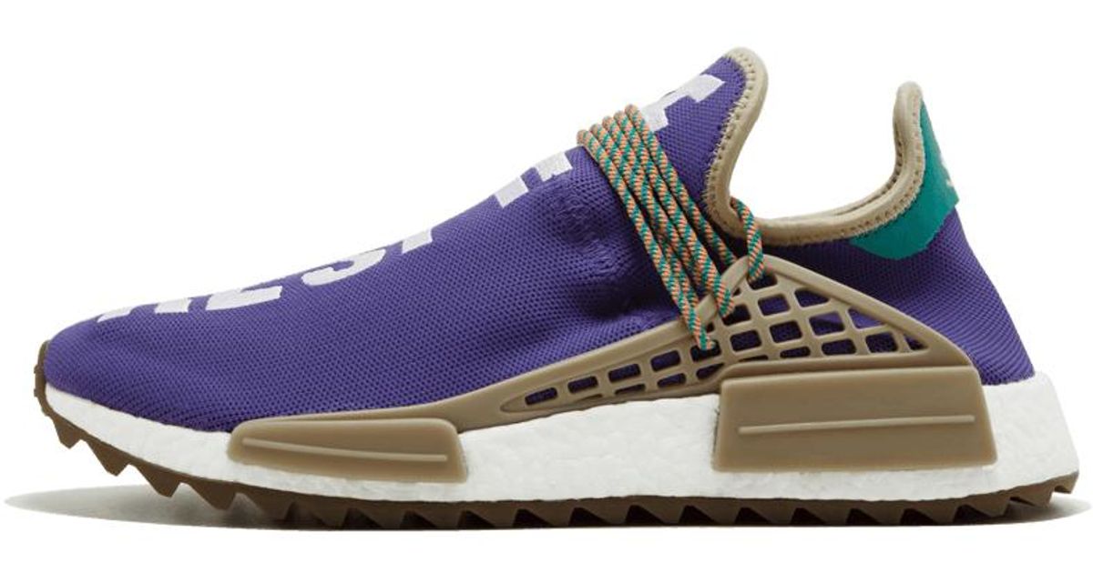 adidas Rubber X Pharrell Williams Human Race Nmd Tr Sneakers in Purple for  Men - Save 73% | Lyst