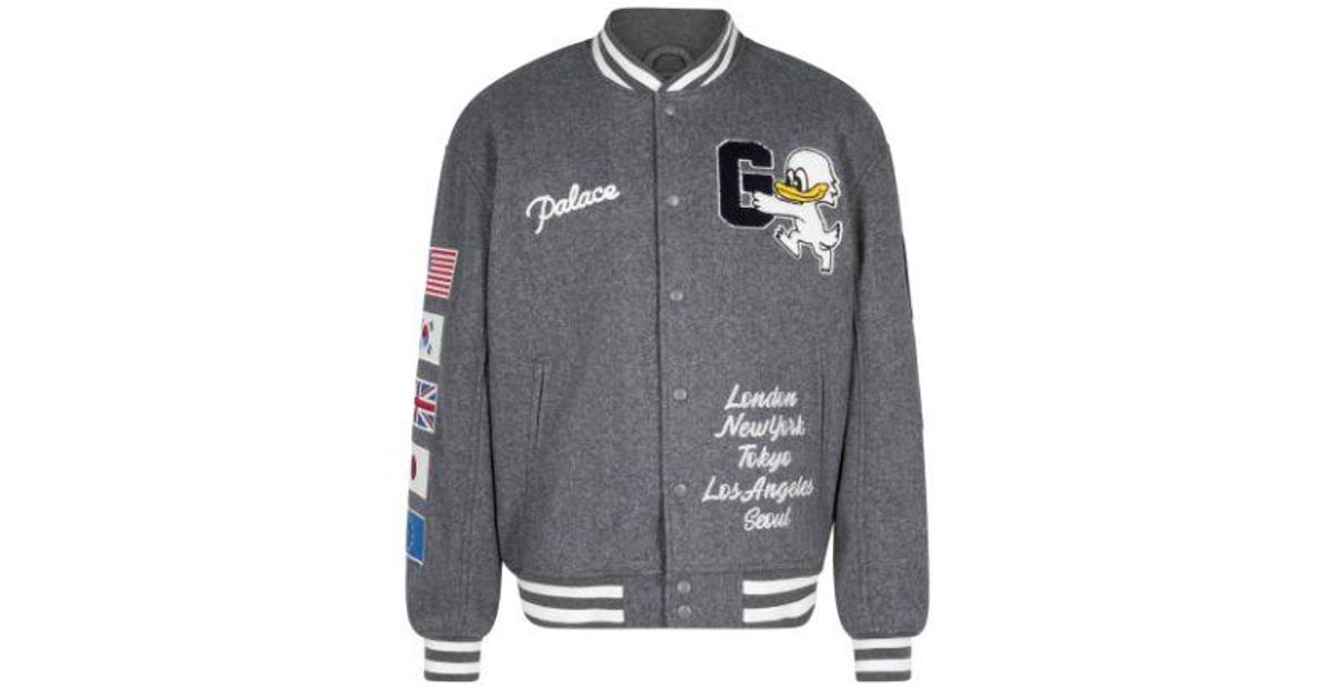 Palace Varsity Jacket X Gap in Black for Men | Lyst UK Palace Varsity Jacket X Gap in Black for Men | Lyst UK
