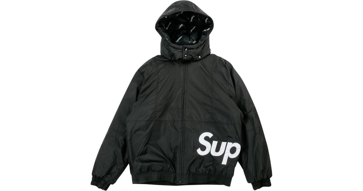 Clearance sideline side logo parka Sale