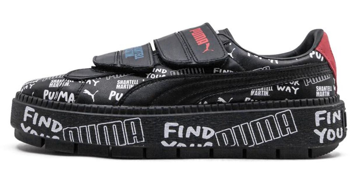 puma platform trace strap sm