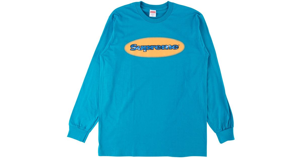 supreme ripple ls tee