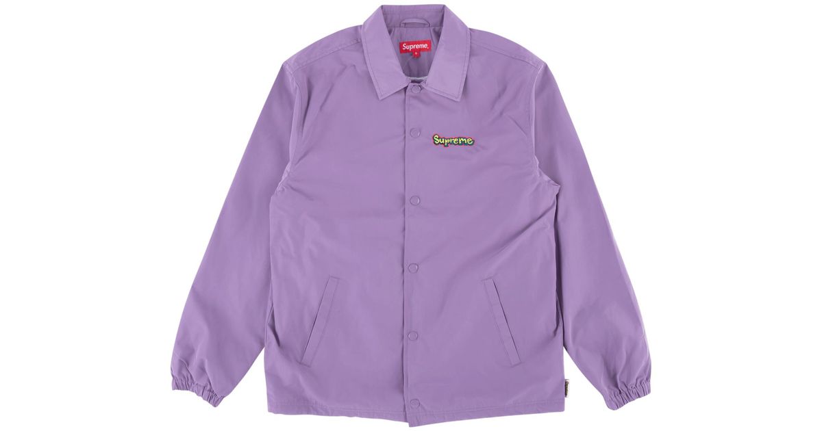 purple supreme jacket