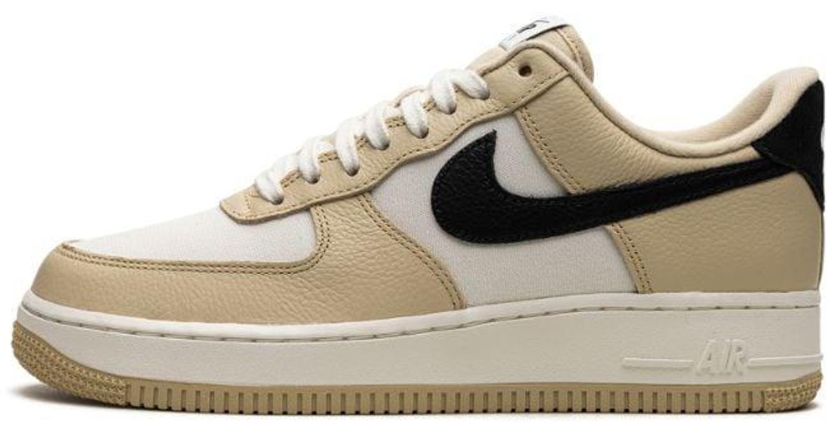 air force 1 gold black white