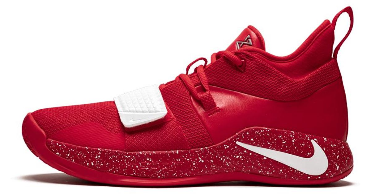 pg shoes red