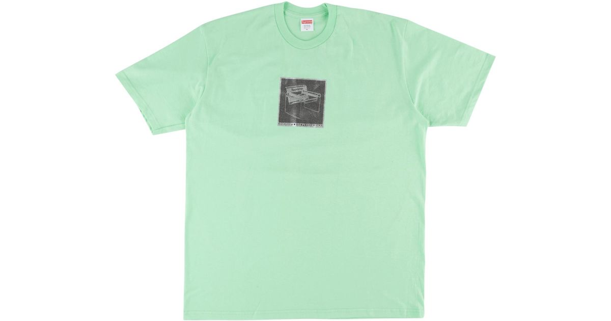 Supreme Green Chair Tee For Men Lyst