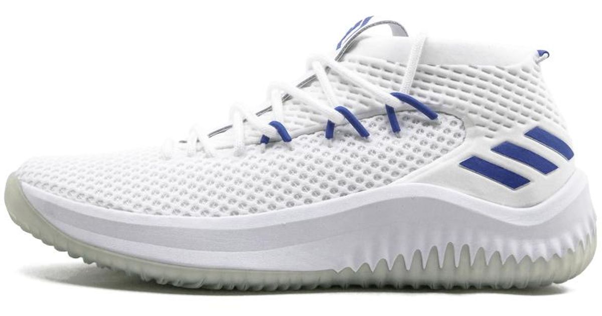 dame 4 blue and white