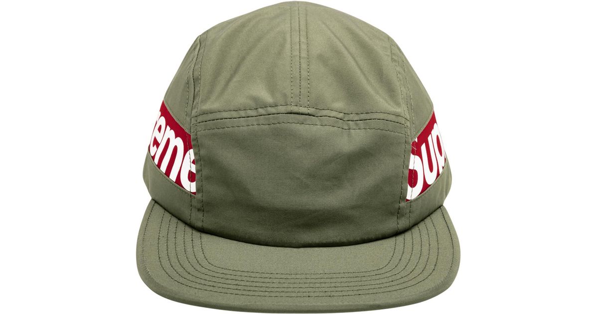 supreme side panel camp cap