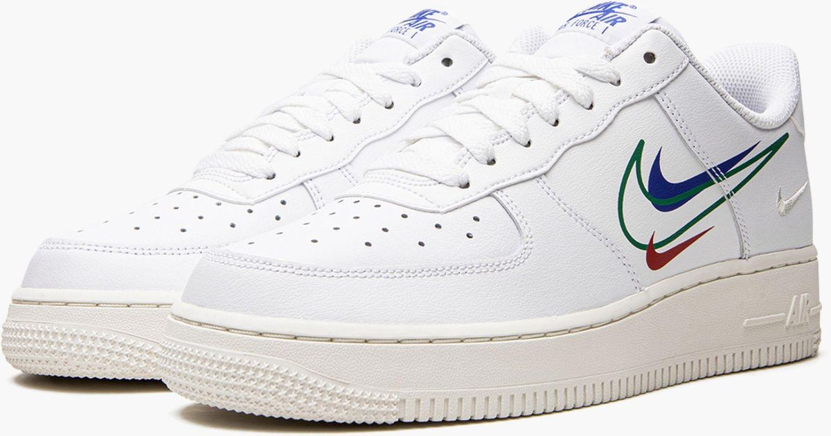 air force 1 multi swoosh