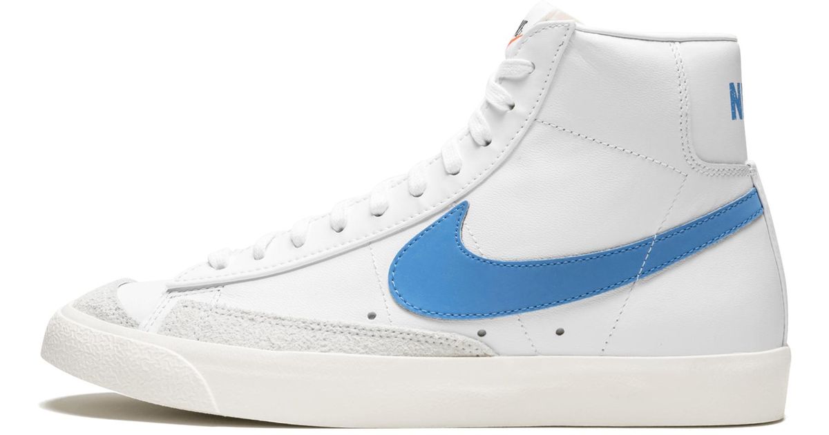 light blue nike blazer mid 77 womens