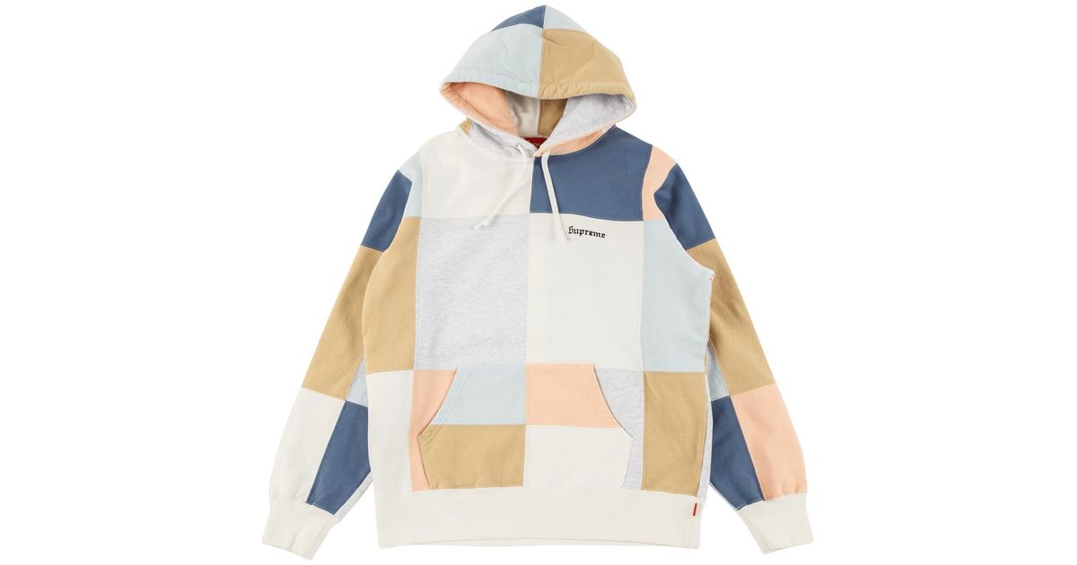 Supreme Patchwork Hooded Best Sale, UP TO 57% OFF | www 
