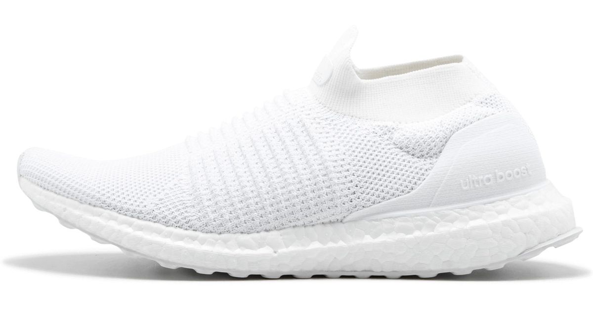 laceless ultra boost white