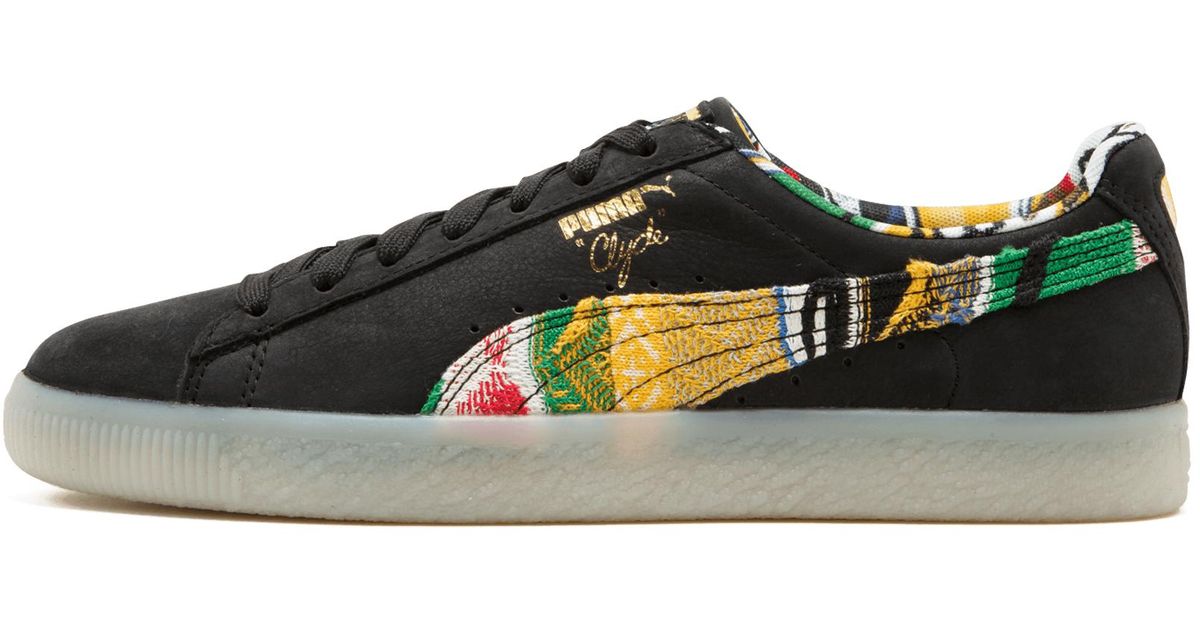 puma clyde coogi black